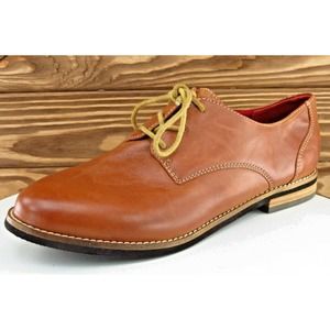 SoftWalk Shoes Sz 11 M Almond Toe‎ Brown Derby Oxfords Leather Men S1454206